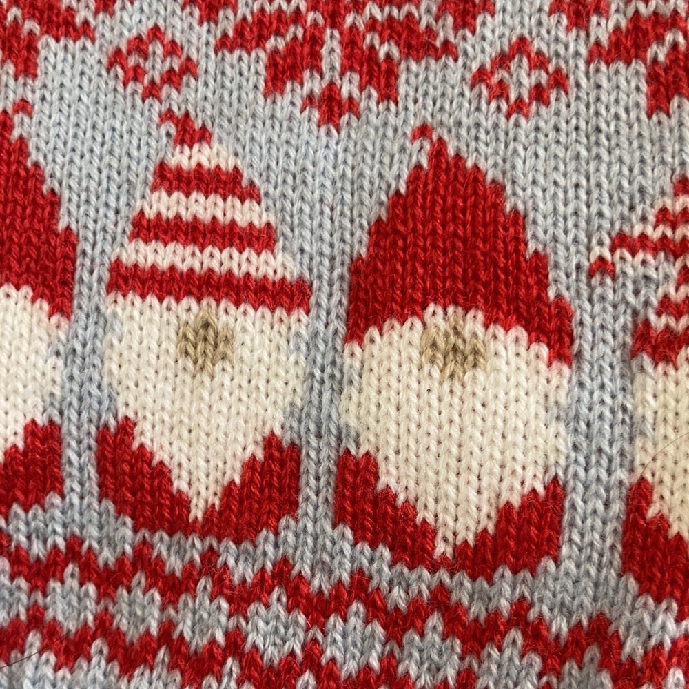 NWT dog holiday pet sweater Christmas gnomes ugly Christmas sweater for dog cat - Picture 9 of 16
